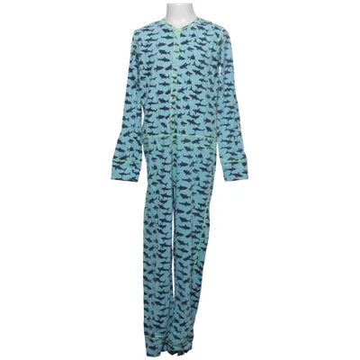 Onesie (Blue, Black) from Claesen's Cotton, Elastane