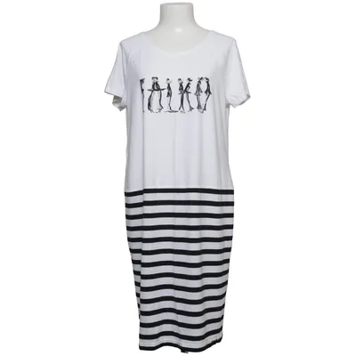 Dress (White, Black) from Salko Elastane, Polyester, Viscose