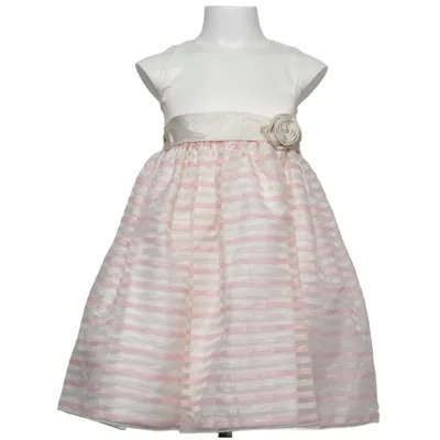 Brudnäbbsklänning (Vit, Rosa, Guldfärgad) från American Princess Polyester