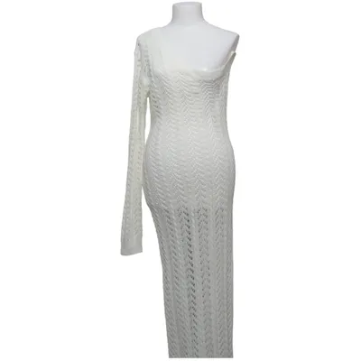 Beach dress (White) from Boohoo