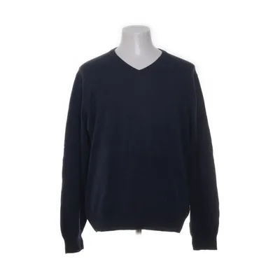 Pullover (Blue) from Wolsey Cotton, Cashmere