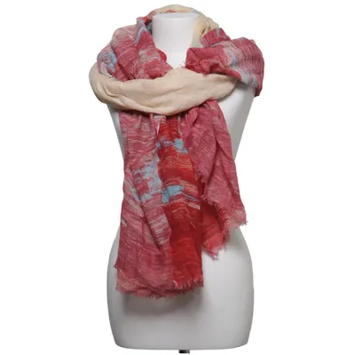 Shawl (Red, Beige, Multicolored) from Masai Cotton, Linen, Modal