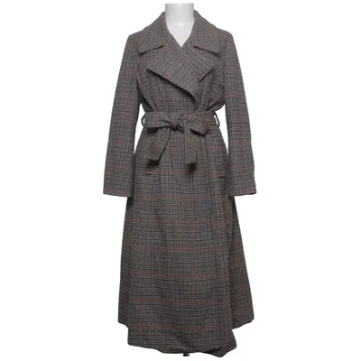Coat (Gray, Brown, Multicolored) from Who What Wear Acrylic, Polyester, Wool