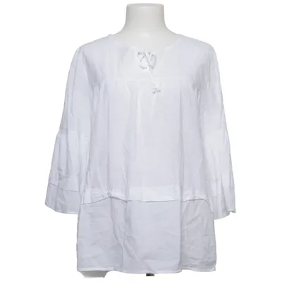 Blouse (Wit) van V Milano Katoen