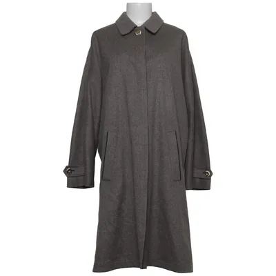 Coat (Gray) from Tramontana Acetate, Cashmere, Viscose, Wool