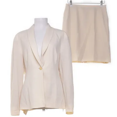 Dräkt (Beige) från She Polyester, Ull, Viskos