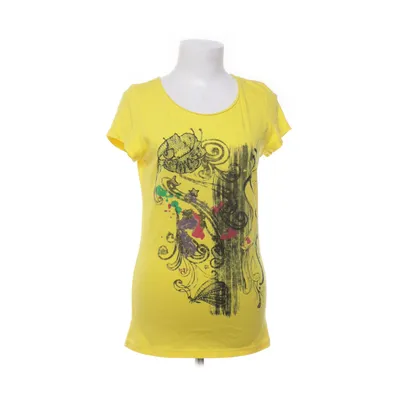 T-shirt (Geel, Meerkleurig) van Vero Moda Denim Katoen