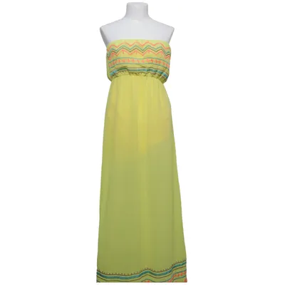 Robe longue (Jaune, Multicolore) de Bella Paris Polyester