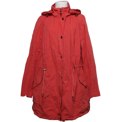 Parka (Red) from Ulla Popken Cotton, Polyester
