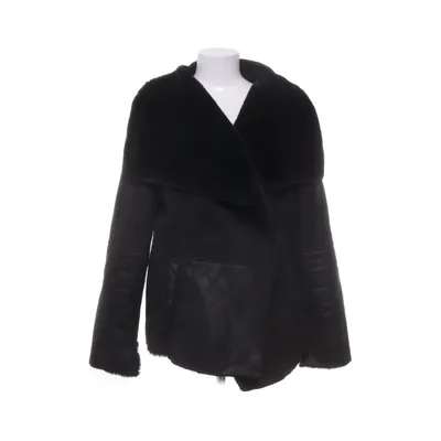 Shearling jas (Zwart) van Warehouse Imitatiebont, Polyester