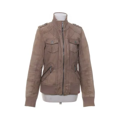 Læderjakke (Beige) fra ESPRIT