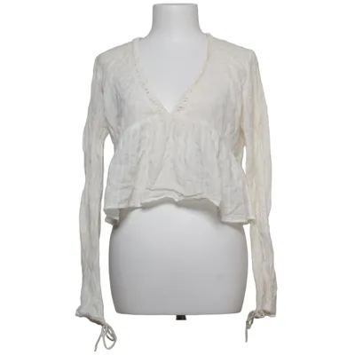 Wikkelblouse (Wit) van Urban Outfitters Katoen