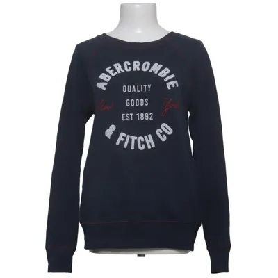 Collegetröja (Blå) från Abercrombie & Fitch Bomull, Polyester