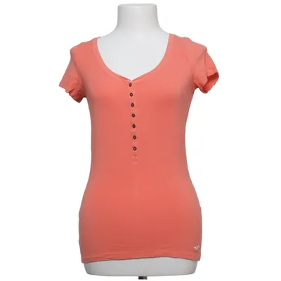 Henley shirt (Oranje) van Hollister