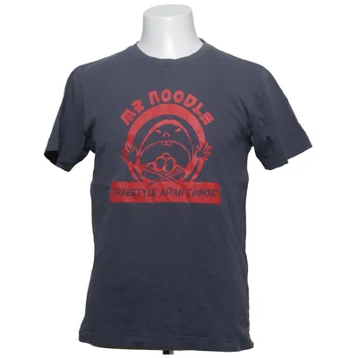 T-shirt (Blå, Flerfärgad) från Adam Bomull
