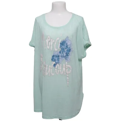 T-shirt (Vert, Multicolore) de Sheego Casual Coton, Polyester