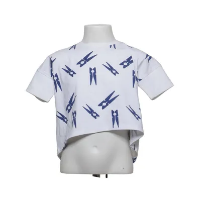 T-shirt (Wit, Blauw) van Bellybutton Katoen, Elastaan