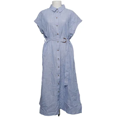 Shirt dress (Blue) from Street One Cotton