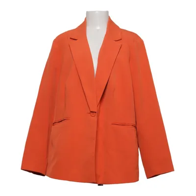 Blazer (Orange) from Simply Be Polyester, Viscose