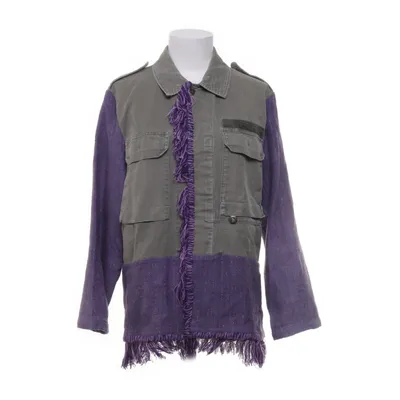 Overshirt (Green, Purple) from De'Hart Cotton