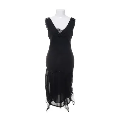 Cocktailjurk (Zwart) van Unique Vintage Polyester