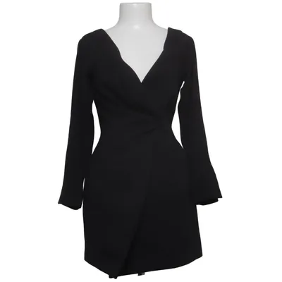Robe portefeuille (Noir) de Mimii London Élasthane, Polyester
