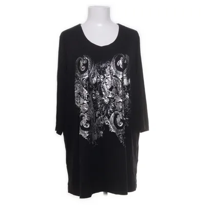 T-shirt (Svart, Silverfärgad) från Selection by Ulla Popken