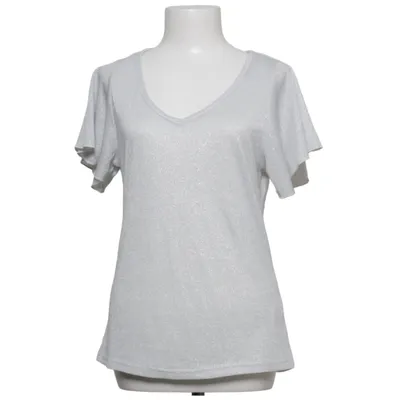 Top (Silver) from Linea Loresi Elastane, Metallic fiber, Polyester