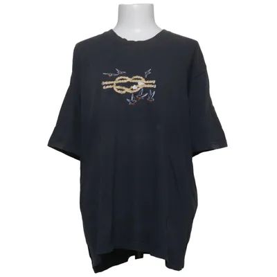 T-shirt (Blue) from Lady Charme Cotton
