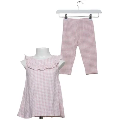 Set (Pink, White) from Topolino Cotton, Elastane