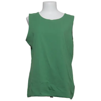 Tanktop (Groen) van More & More Katoen, Elastaan