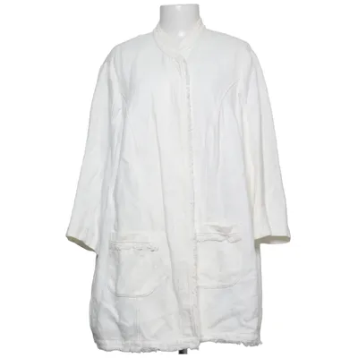Jakke (Hvid) fra Samoon by Gerry Weber Bomuld, Linned, Viscose