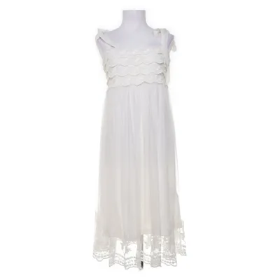 Dress (White) from H&M Conscious Collection Cotton, Recycled polyester