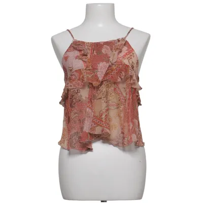 Tanktop (Rood, Beige, Meerkleurig) van Mango