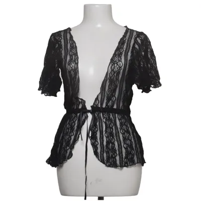 Bolero (Schwarz) von KappAhl Elasthan, Metallfaser, Polyamid