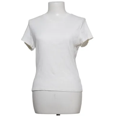 T-shirt (White) from Reformation Elastane, Organic cotton