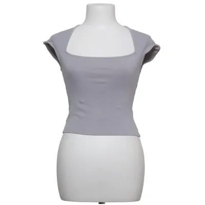 Crop top (Gray) from Divided by H&M Cotton, Elastane