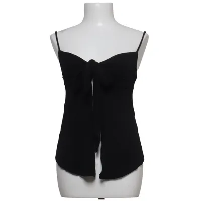 Wikkeltop (Zwart) van Gina Tricot Elastaan, Viscose