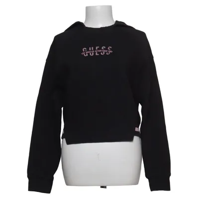 Sweat à capuche (Noir) de Guess Coton, Polyester