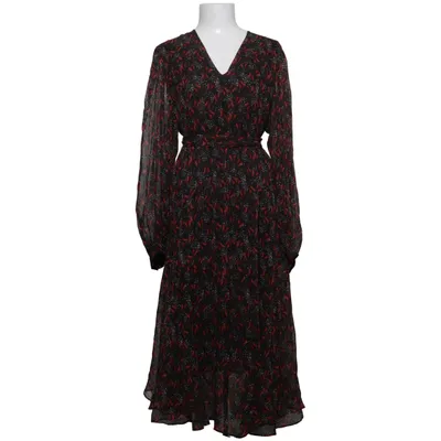 Robe longue (Noir, Rouge, Multicolore) de Pinko Polyester, Soie