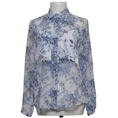 Chemise (Bleu, Blanc) de Zara Basic Polyester
