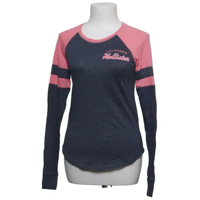 Lange mouwen shirt (Blauw, Roze) van Hollister Katoen, Polyester