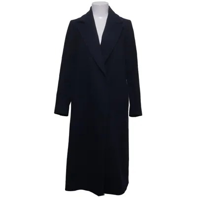 Frakke (Blå) fra Massimo Dutti Polyamid, Uld