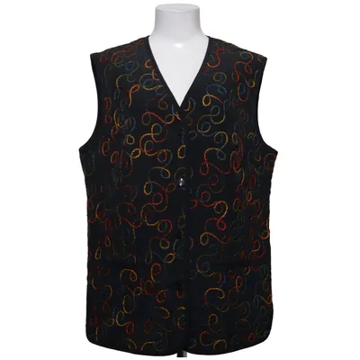 Gilet (Noir, Multicolore) de Sommermann Acétate, Polyester