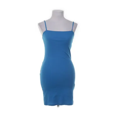 Jurk (Blauw) van Amisu Katoen, Elastaan