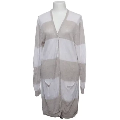 Cardigan (Beige, White) from Giulia Linen