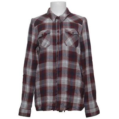 Chemise en flanelle (Rouge, Bleu, Gris) de Noisy May Coton