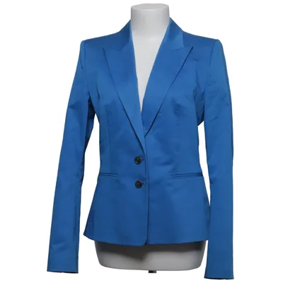 Blazer (Blauw) van Hugo Boss Katoen, Elastaan