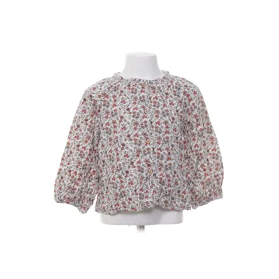 Blouse (White, Multicolored) from Zara Cotton