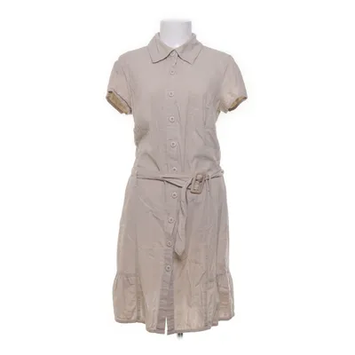 Skjortekjole (Beige) fra Ze-Ze Linned, Viscose